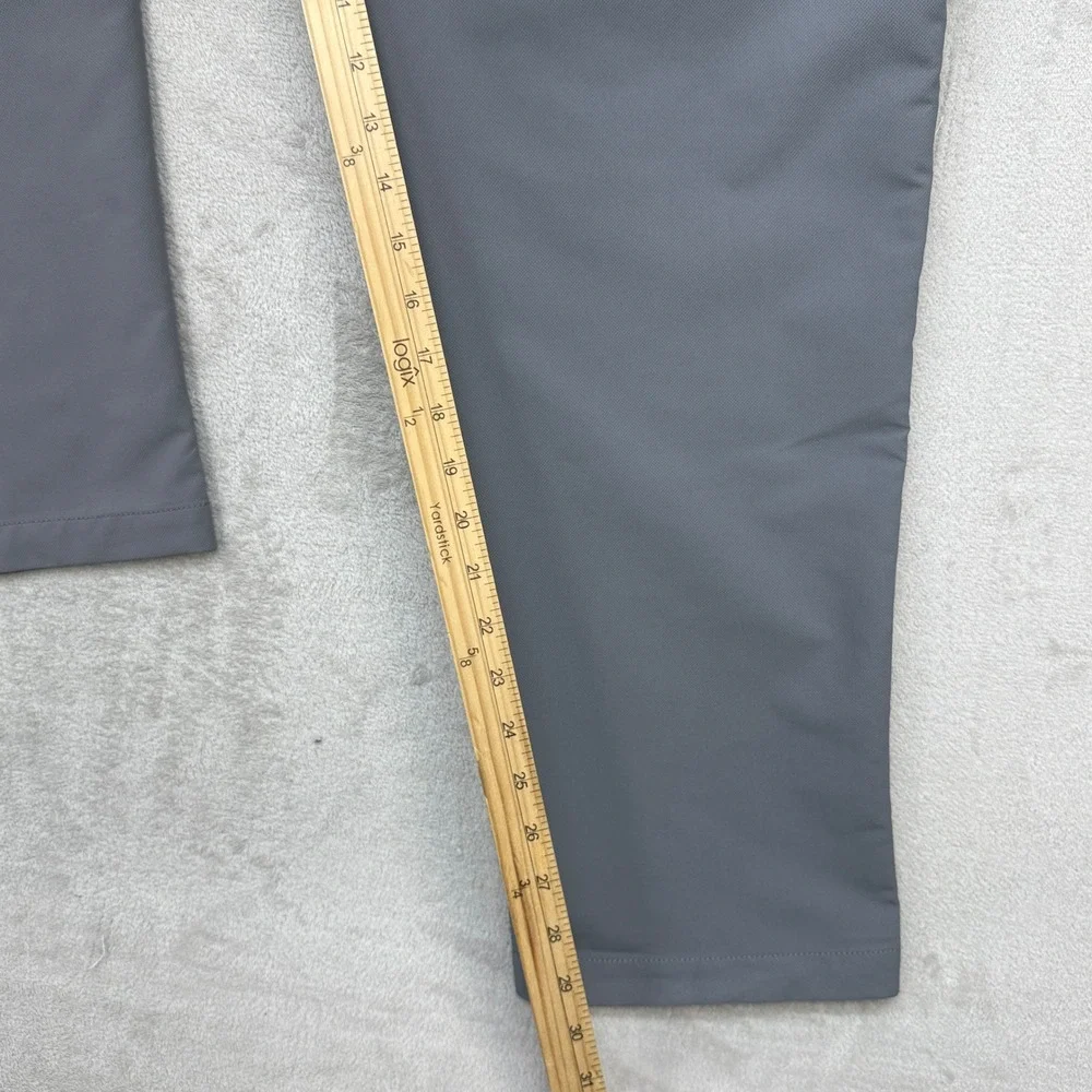 Banana Republic Core Temp Chino Pants Mens 40x30 Gray Tech Performance Trouser‎